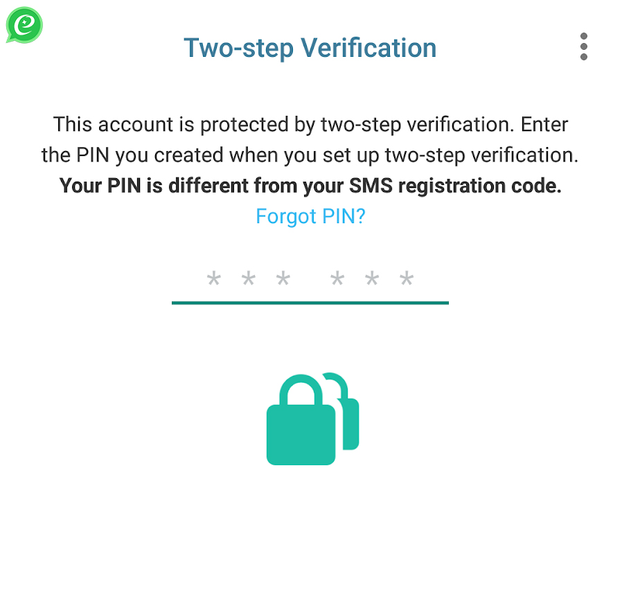 WhatsApp Tricks and Tips:  two step verification