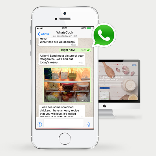 Hellmanns' WhatsCook WhatsApp campaign as WhatsApp Marketing