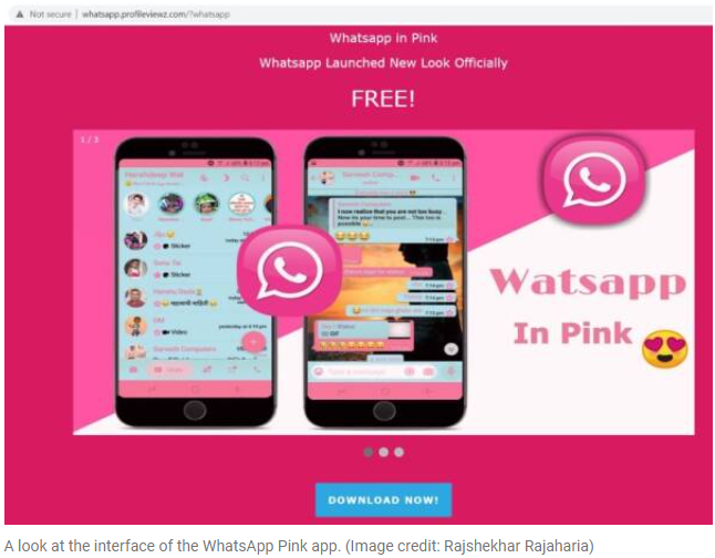 How WhatsApp Pink Malware Works