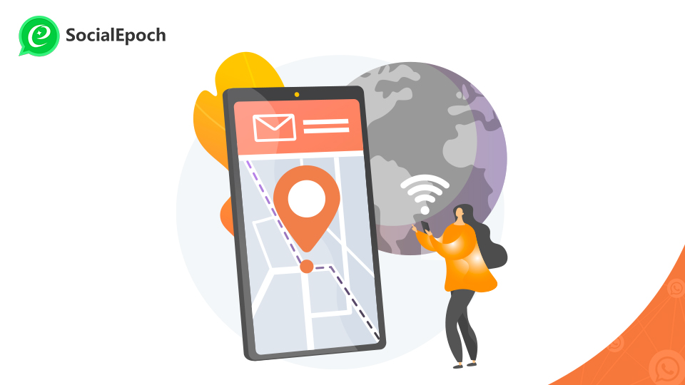 SocialEpoch WhatsApp API for  Delivery: live location tracking