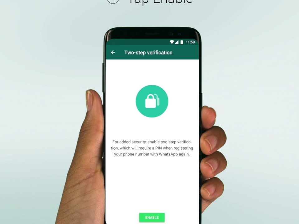 WhatsApp a secure tool, with two factor authentication