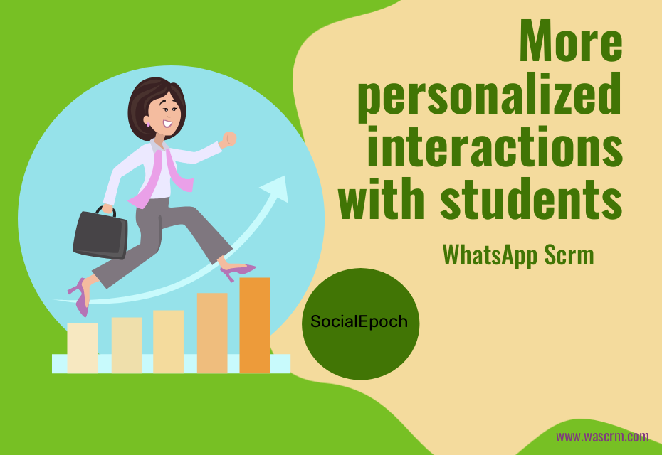 More personalized interactions with students