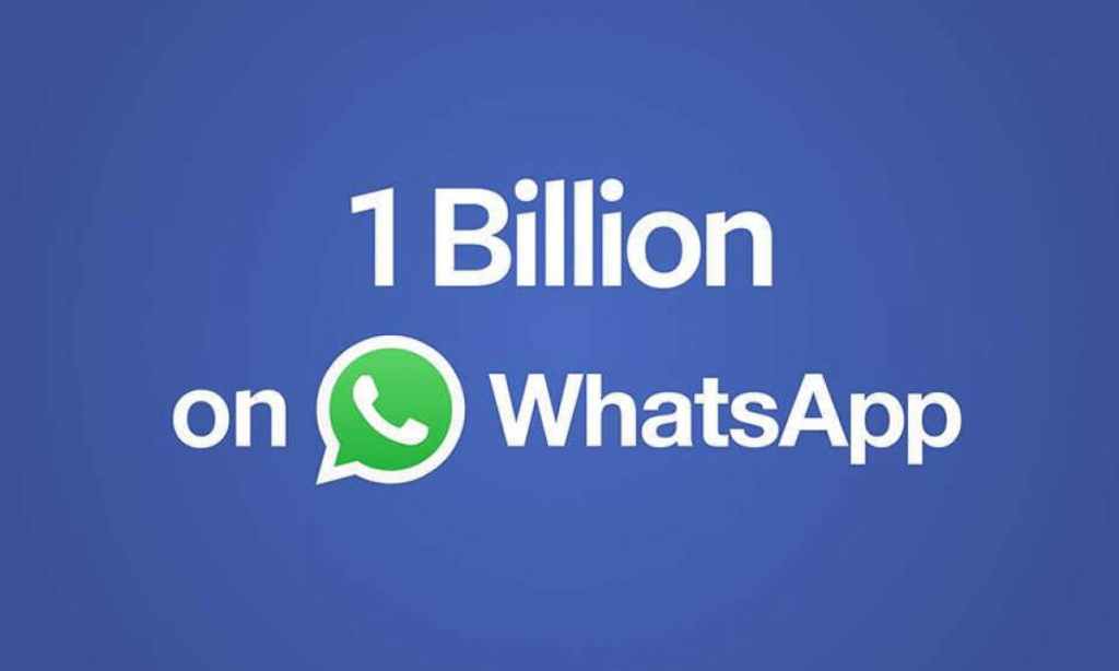 1 billio WhatsApp