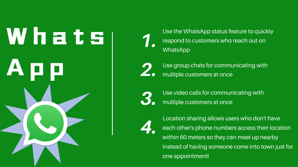 Respond quickly and efficiently to customer concerns via WhatsApp
