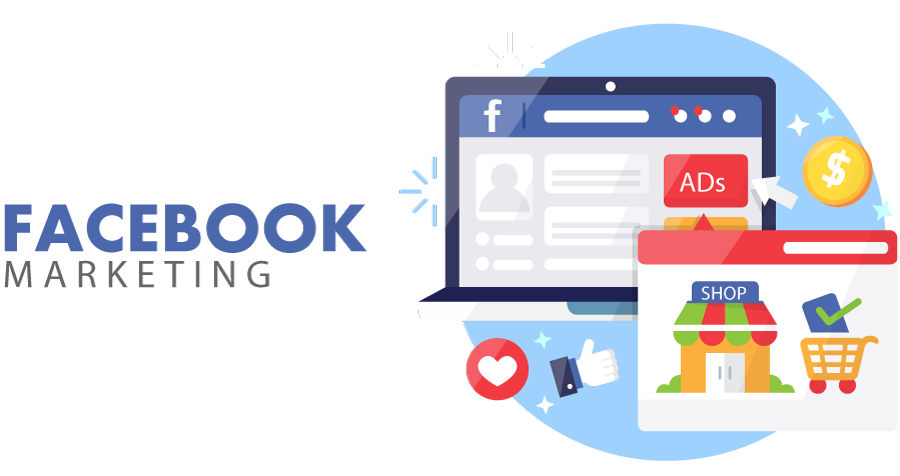 Target your audience with Facebook ads.